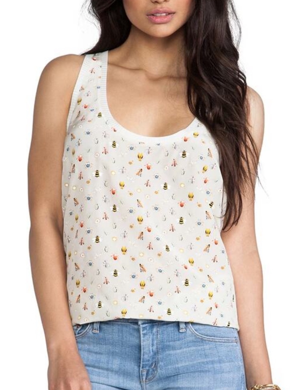 Joie 100% Silk Women’s Scoop Neck Tank Top